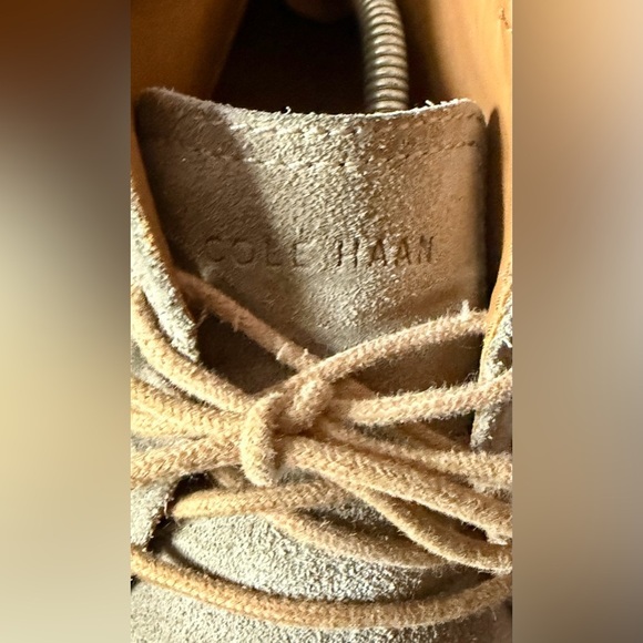 Cole Haan Suede Chukka Boots Men\'s Sz 13 Sand Gray Shoes Preppy C23872 main image 6